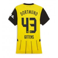 Camisa de time de futebol Borussia Dortmund Jamie Bynoe-Gittens #43 Replicas 1º Equipamento Feminina 2024-25 Manga Curta